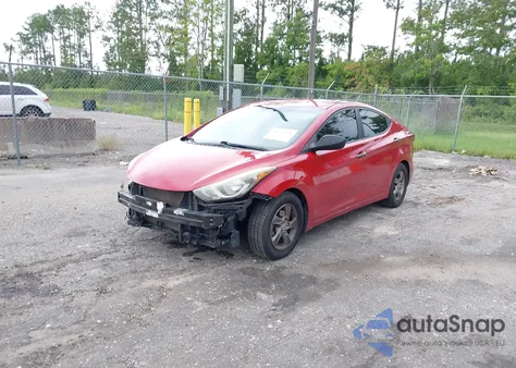 2015 Hyundai Elantra Se from USA, damaged, VIN KMHDH4AE1FU416521